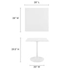 Lippa Square Wood Dining Table