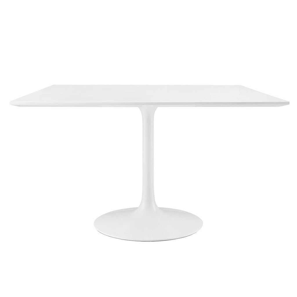 Lippa Square Wood Dining Table - EEI-1125-WHI