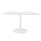 Lippa Square Wood Dining Table - EEI-1125-WHI