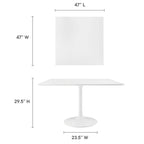 Lippa Square Wood Dining Table