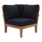 outdoor Outdoor Patio Teak Corner Sofa