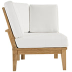 outdoor Outdoor Patio Teak Corner Sofa