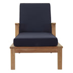 outdoor Outdoor Patio Teak Single Chaise