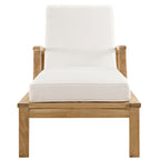 outdoor Outdoor Patio Teak Single Chaise
