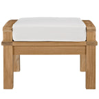 outdoor Outdoor Patio Teak Ottoman