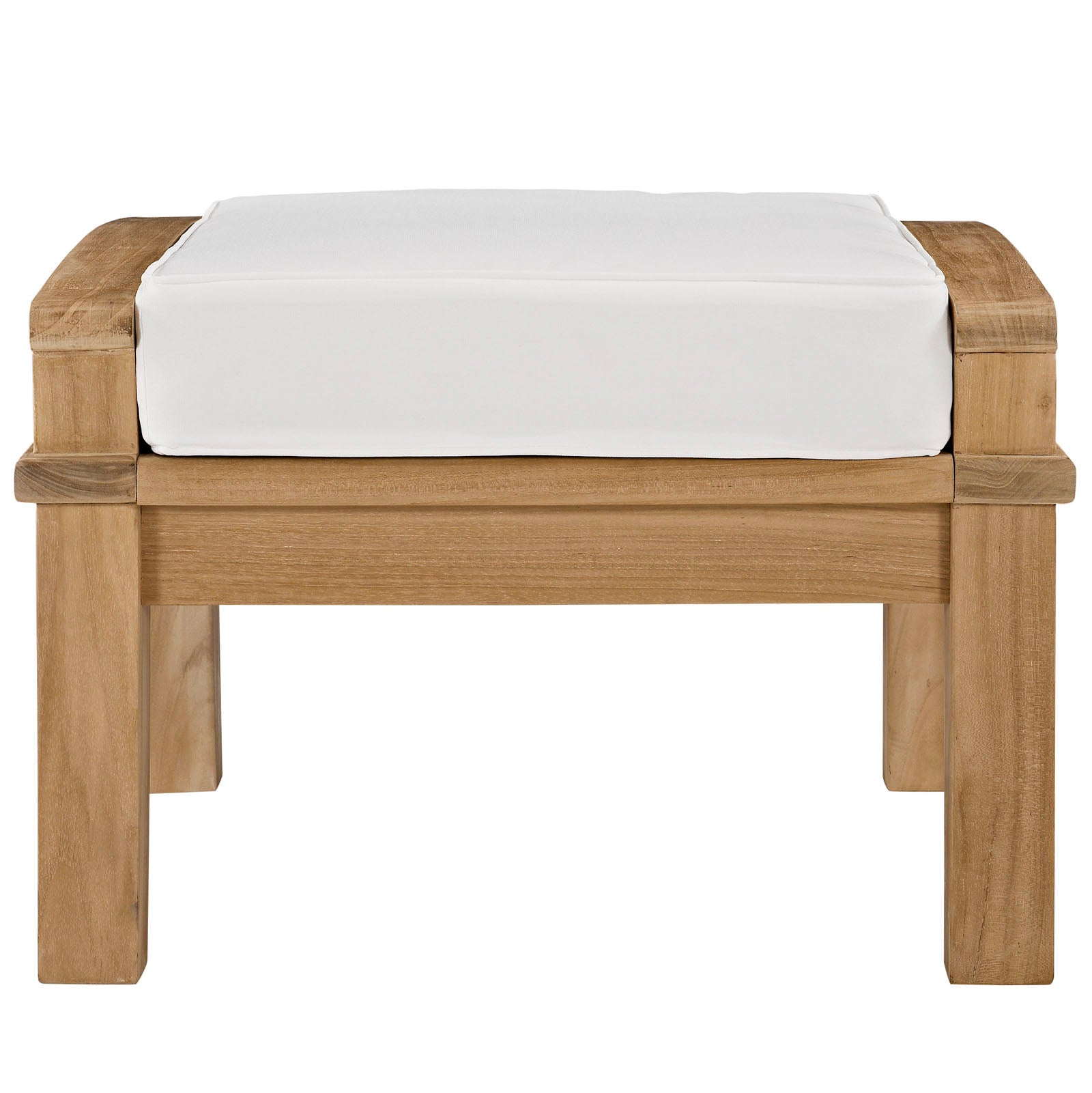 outdoor Outdoor Patio Teak Ottoman