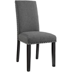 Parcel Dining Upholstered Fabric Side Chair - EEI-1384-GRY
