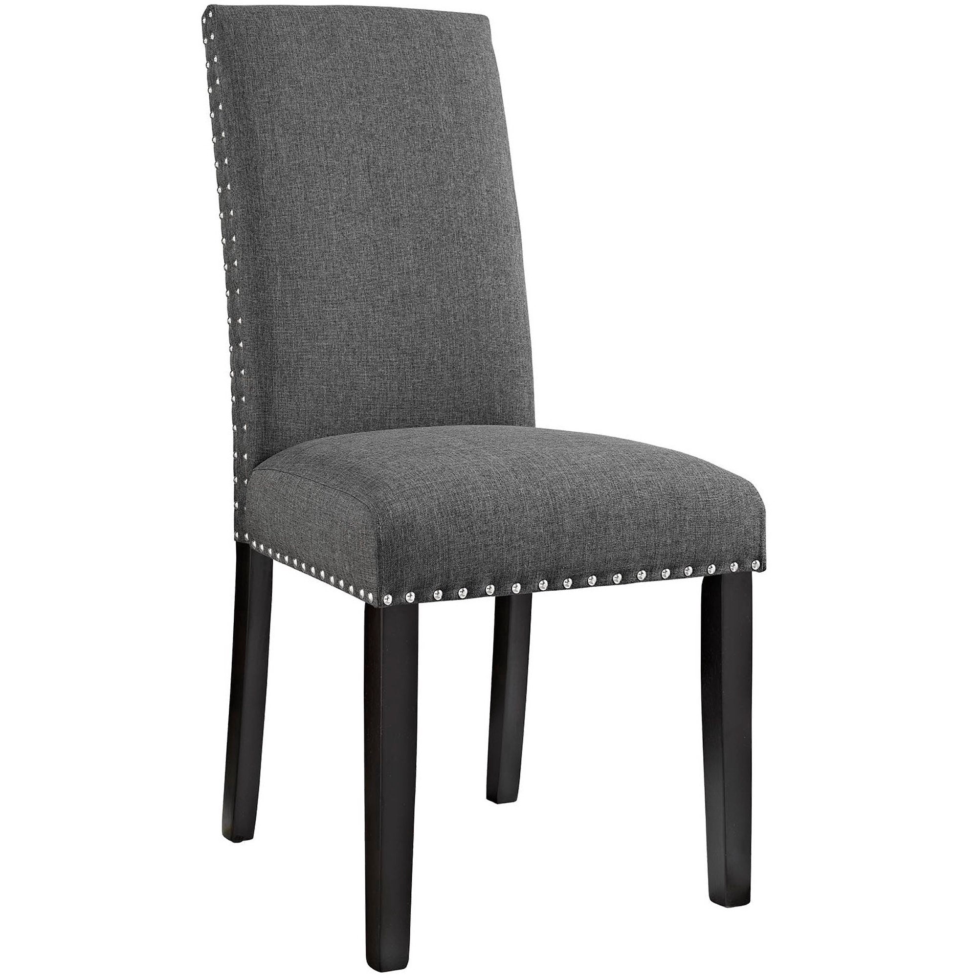 Parcel Dining Upholstered Fabric Side Chair - EEI-1384-GRY