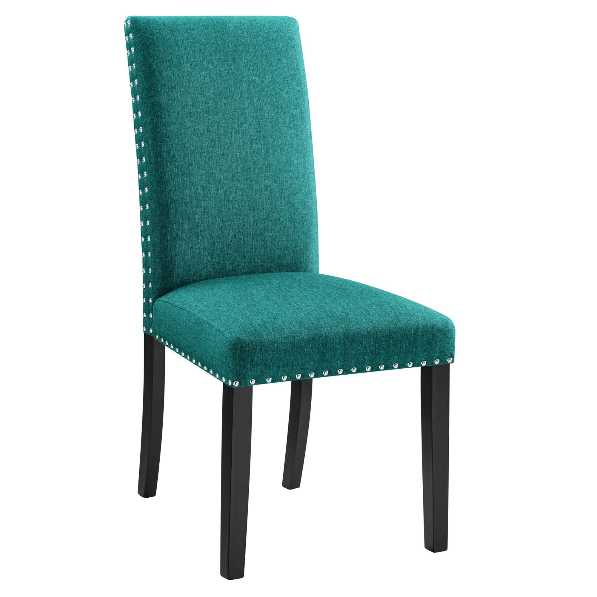 Parcel Dining Upholstered Fabric Side Chair - EEI-1384-TEA