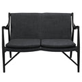 Makeshift Upholstered Fabric Loveseat