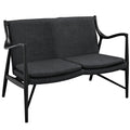 Makeshift Upholstered Fabric Loveseat