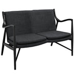 Makeshift Upholstered Fabric Loveseat