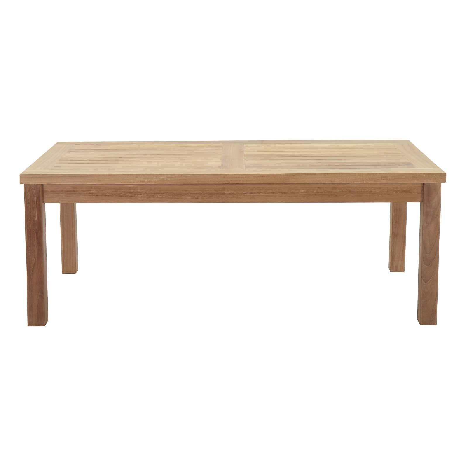 outdoor 4 Piece Outdoor Patio Teak Set
