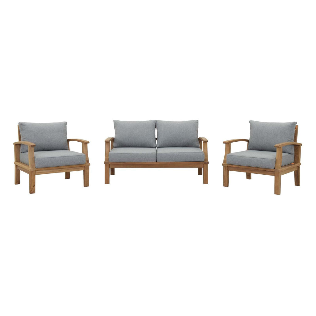 outdoor 3 Piece Outdoor Patio Teak Set