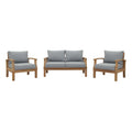 outdoor 3 Piece Outdoor Patio Teak Set