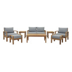 outdoor 8 Piece Outdoor Patio Teak Set