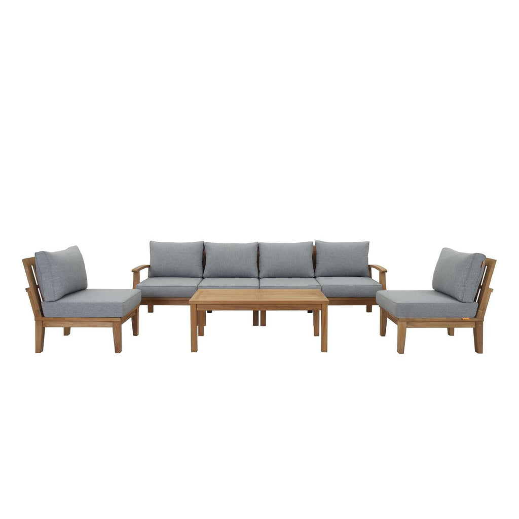 outdoor 7 Piece Outdoor Patio Teak Set