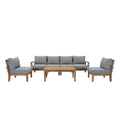 outdoor 7 Piece Outdoor Patio Teak Set