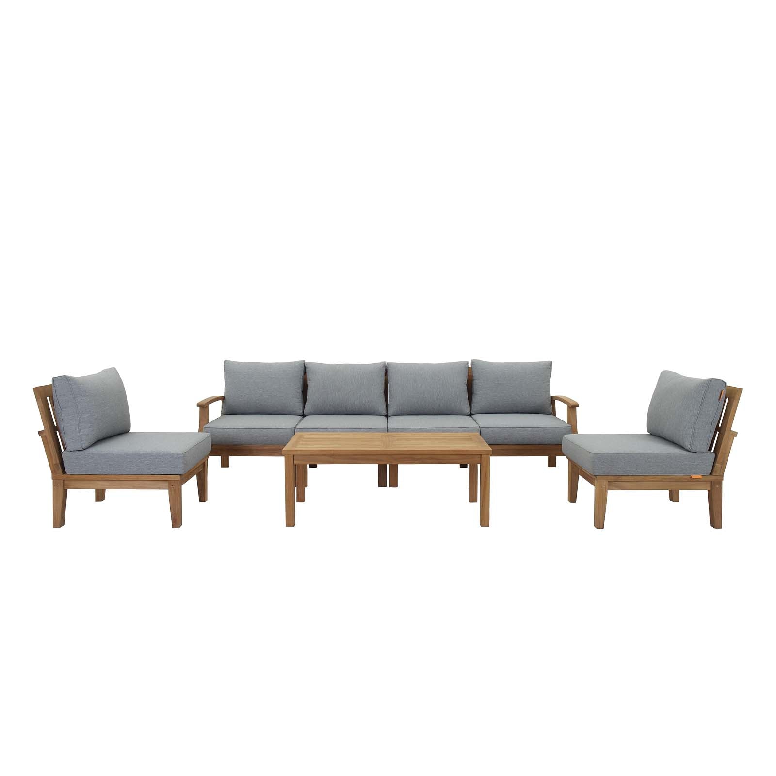 outdoor 7 Piece Outdoor Patio Teak Set