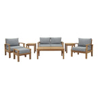 outdoor 7 Piece Outdoor Patio Teak Set