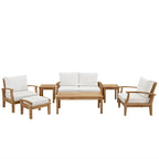 outdoor 7 Piece Outdoor Patio Teak Set