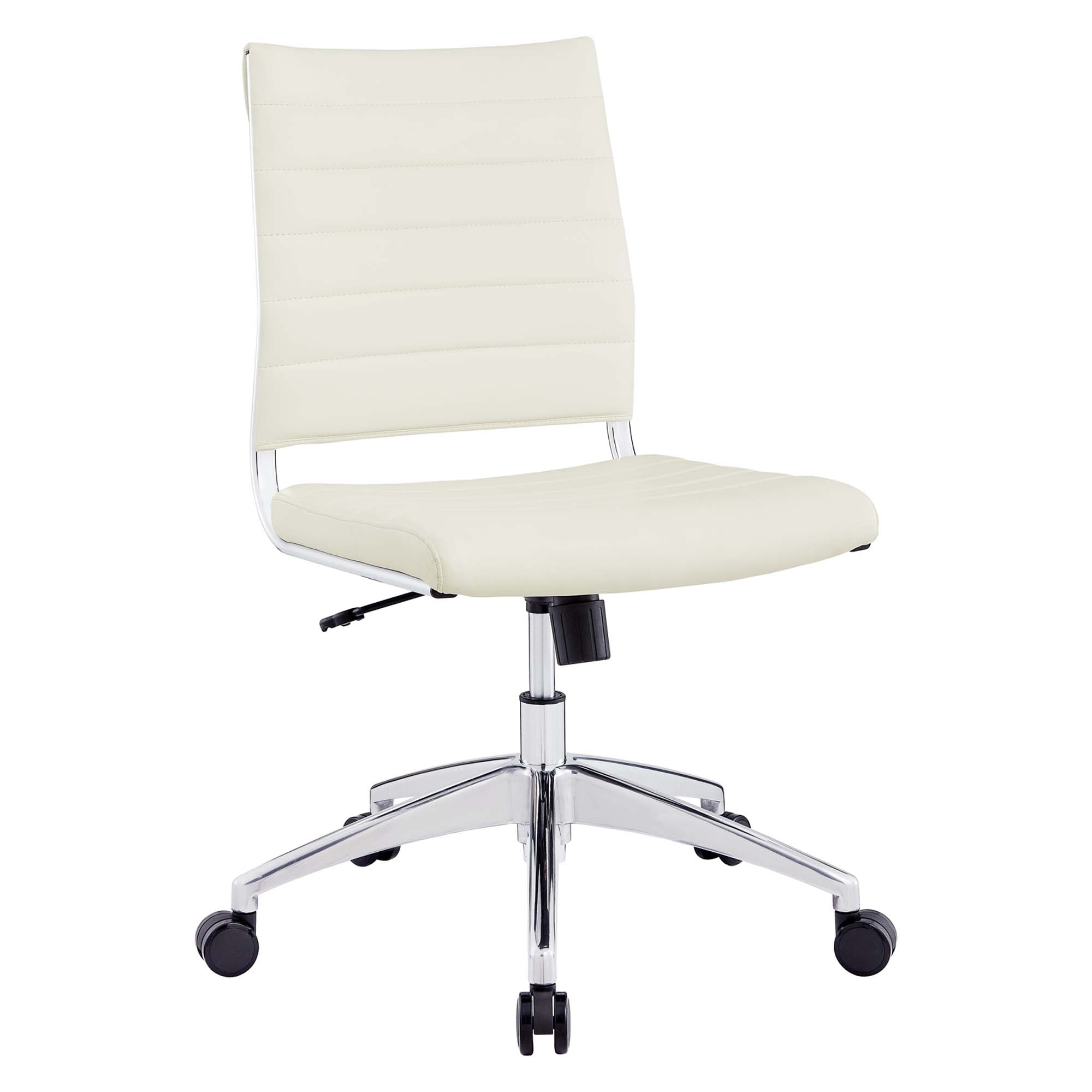 Jive Armless Mid Back Office Chair - EEI-1525-WHI