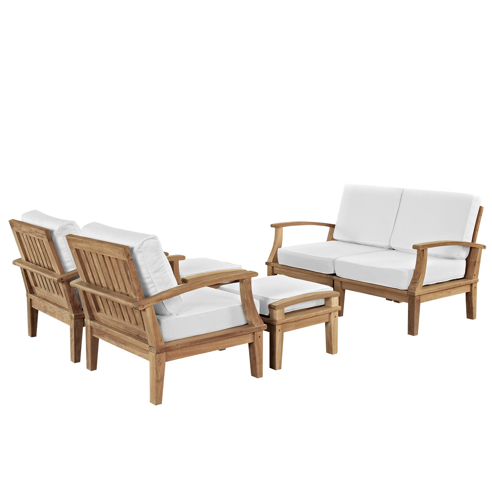 outdoor 6 Piece Outdoor Patio Teak Set