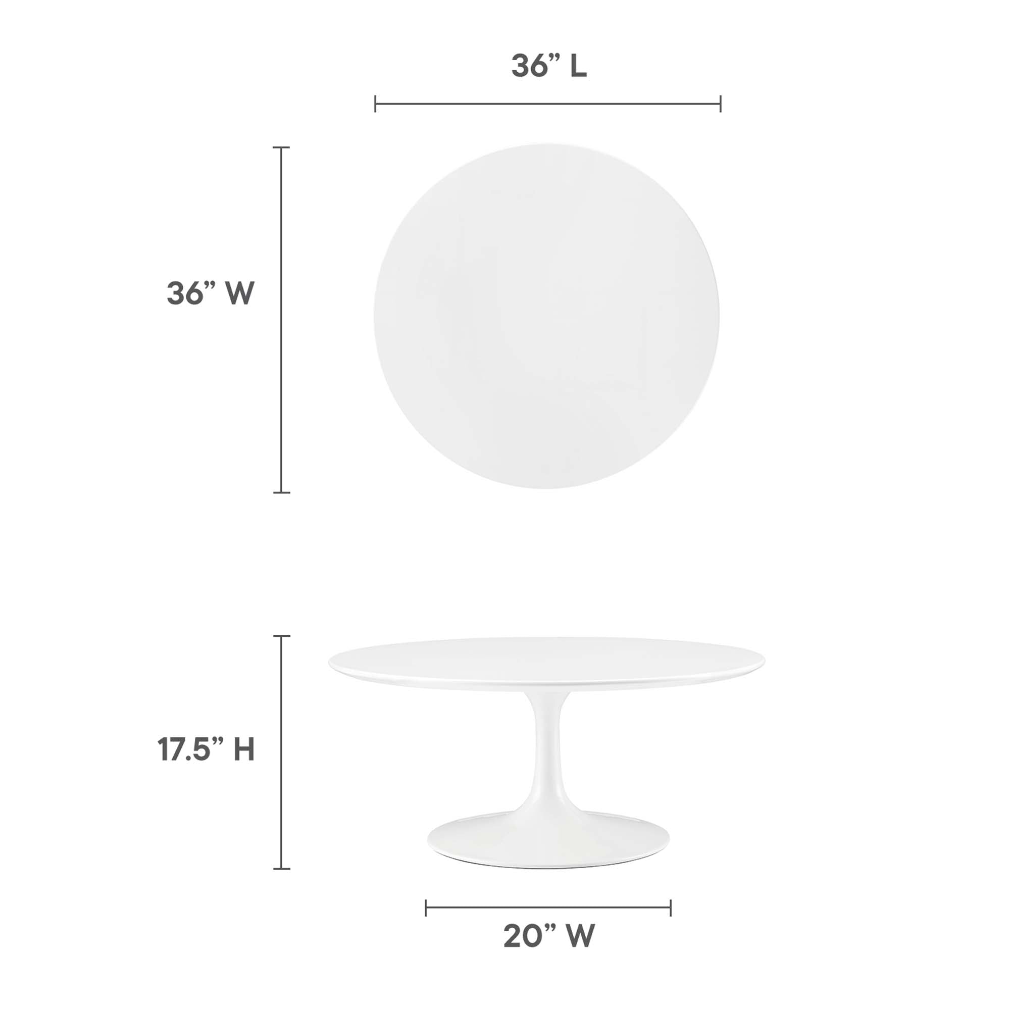 Lippa Round Wood Coffee Table