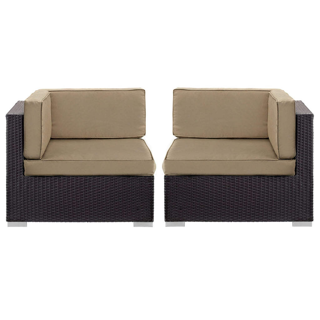 outdoor Outdoor Patio Corner Sectional Set of 2