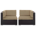 outdoor Outdoor Patio Corner Sectional Set of 2
