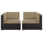 outdoor Outdoor Patio Corner Sectional Set of 2