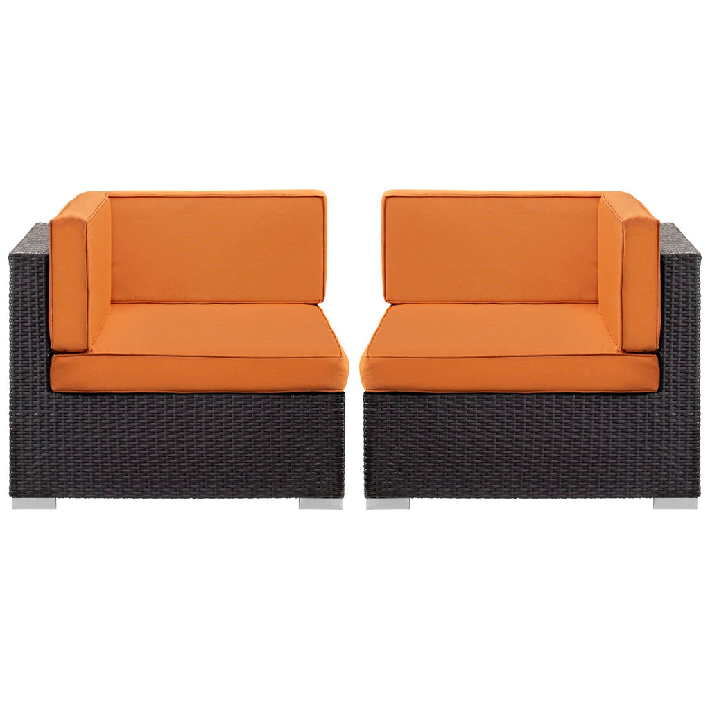outdoor Outdoor Patio Corner Sectional Set of 2