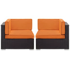 outdoor Outdoor Patio Corner Sectional Set of 2