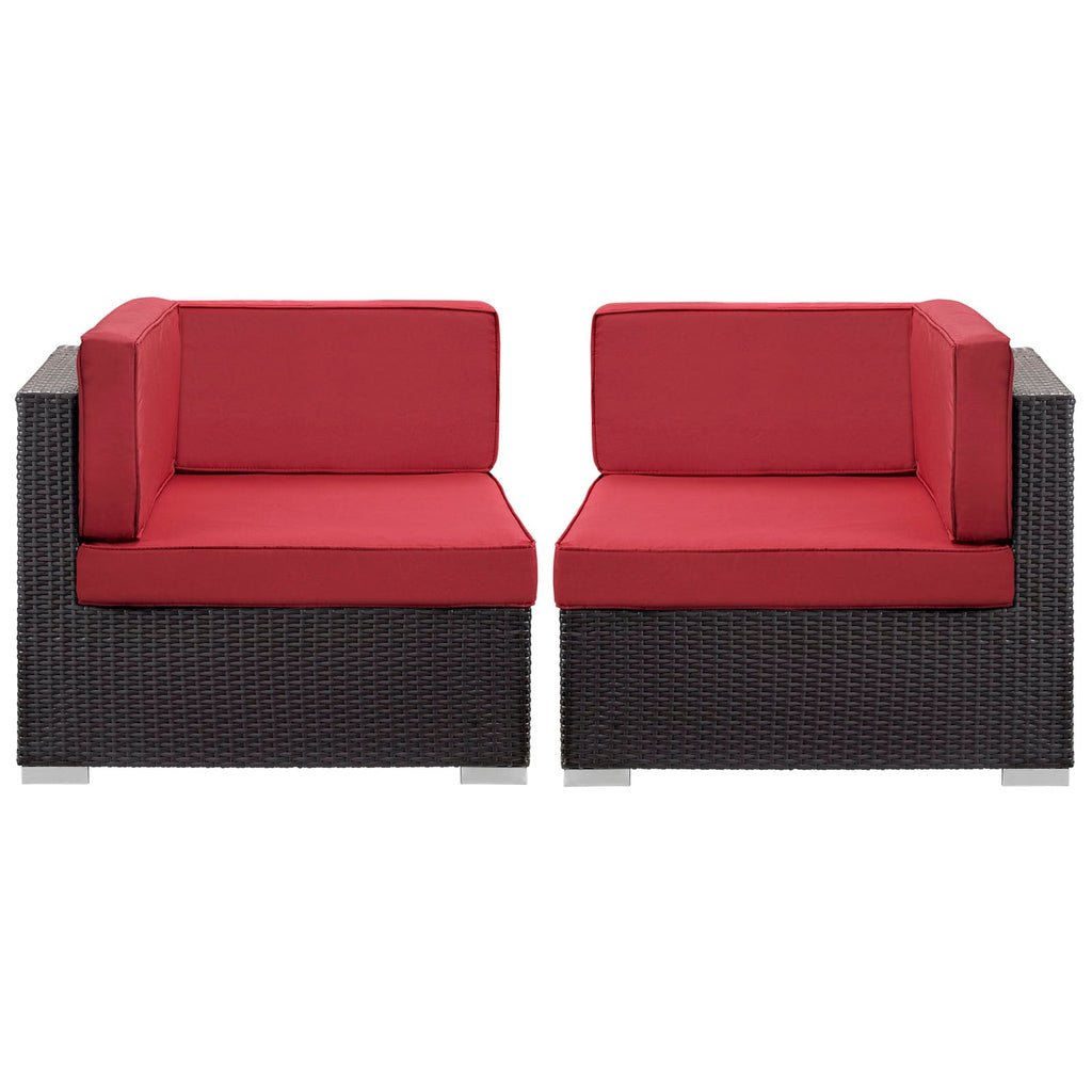 outdoor Outdoor Patio Corner Sectional Set of 2