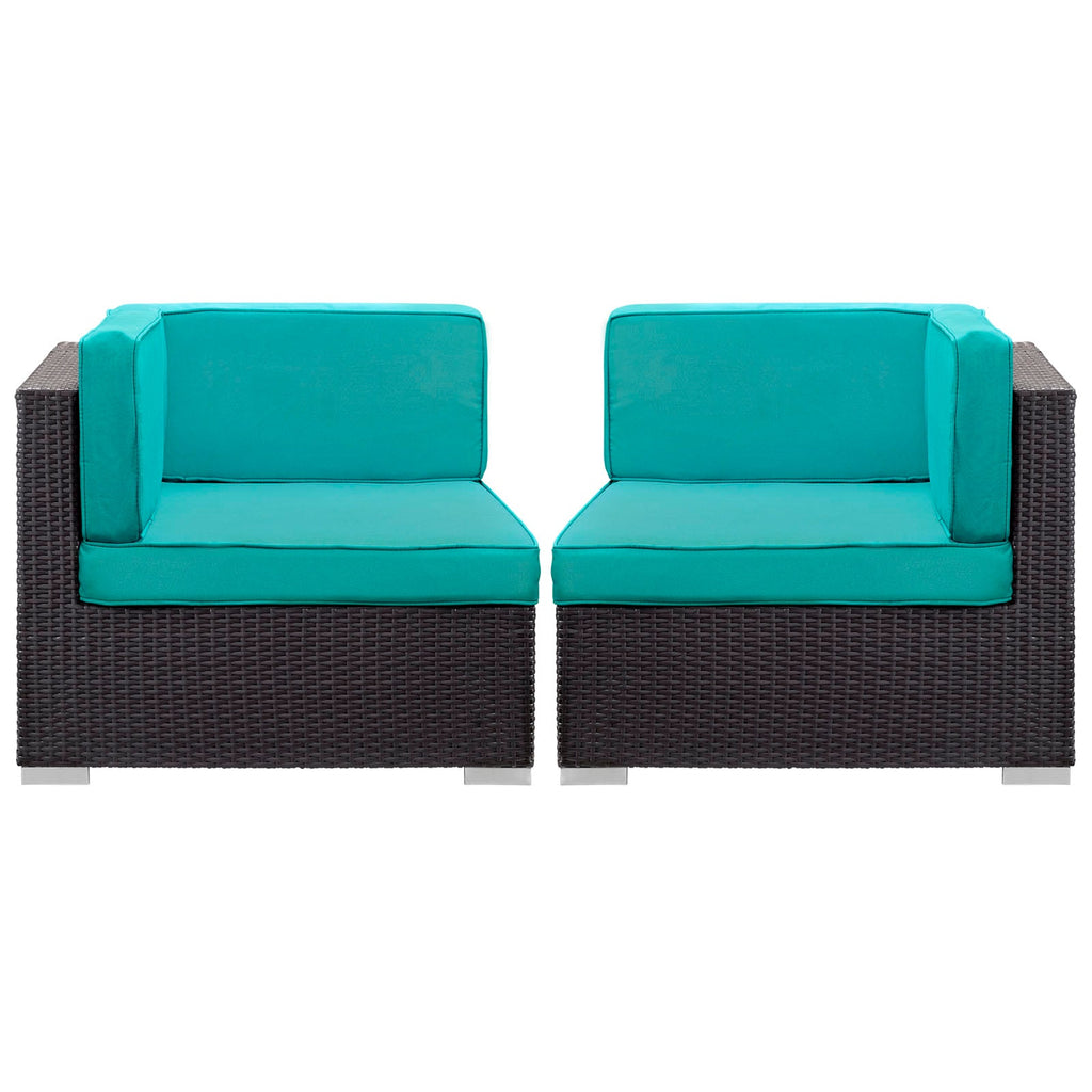 outdoor Outdoor Patio Corner Sectional Set of 2