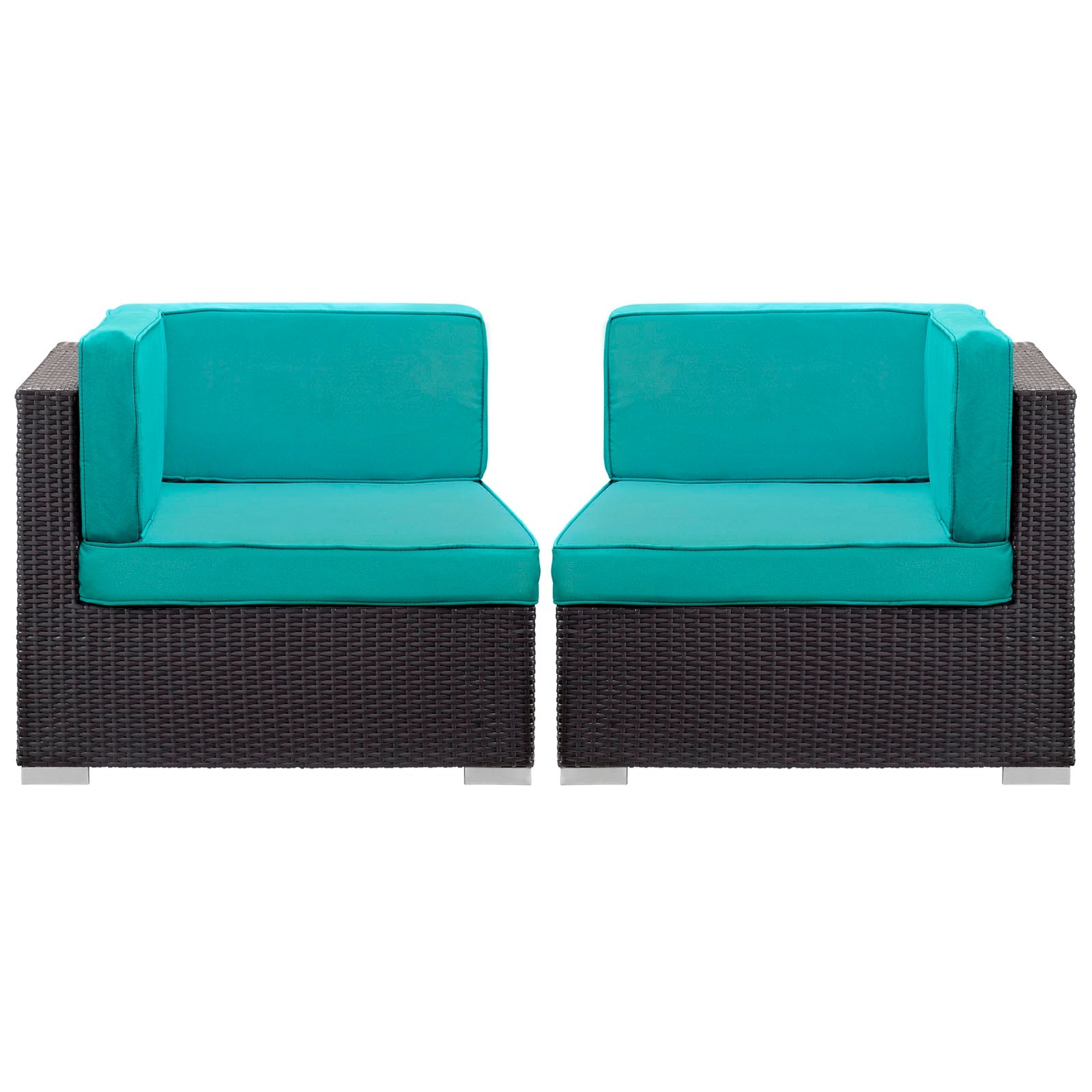 outdoor Outdoor Patio Corner Sectional Set of 2