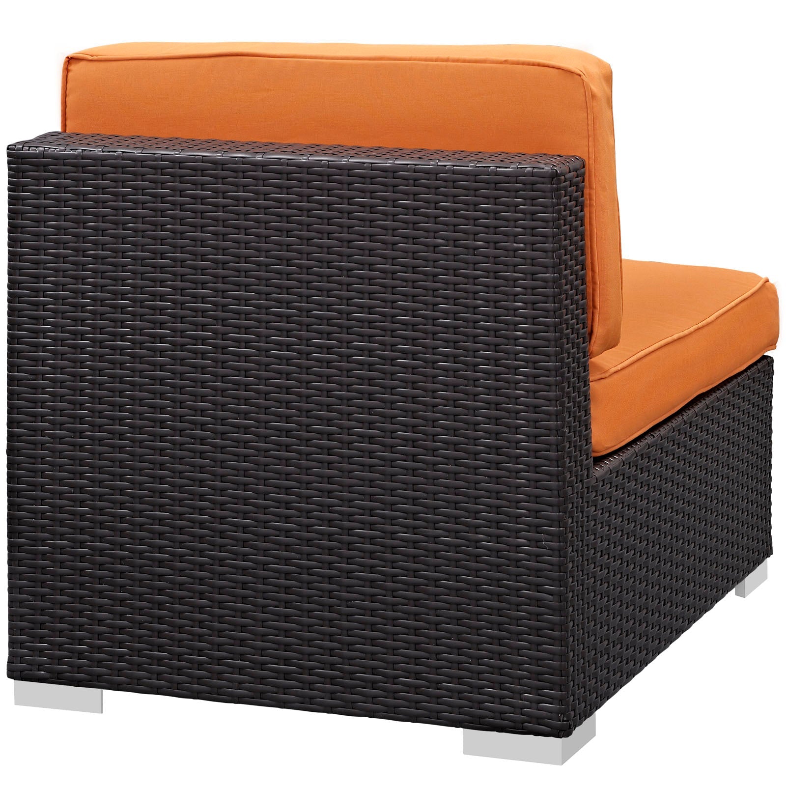 outdoor Outdoor Patio Armless Chair Set of 2
