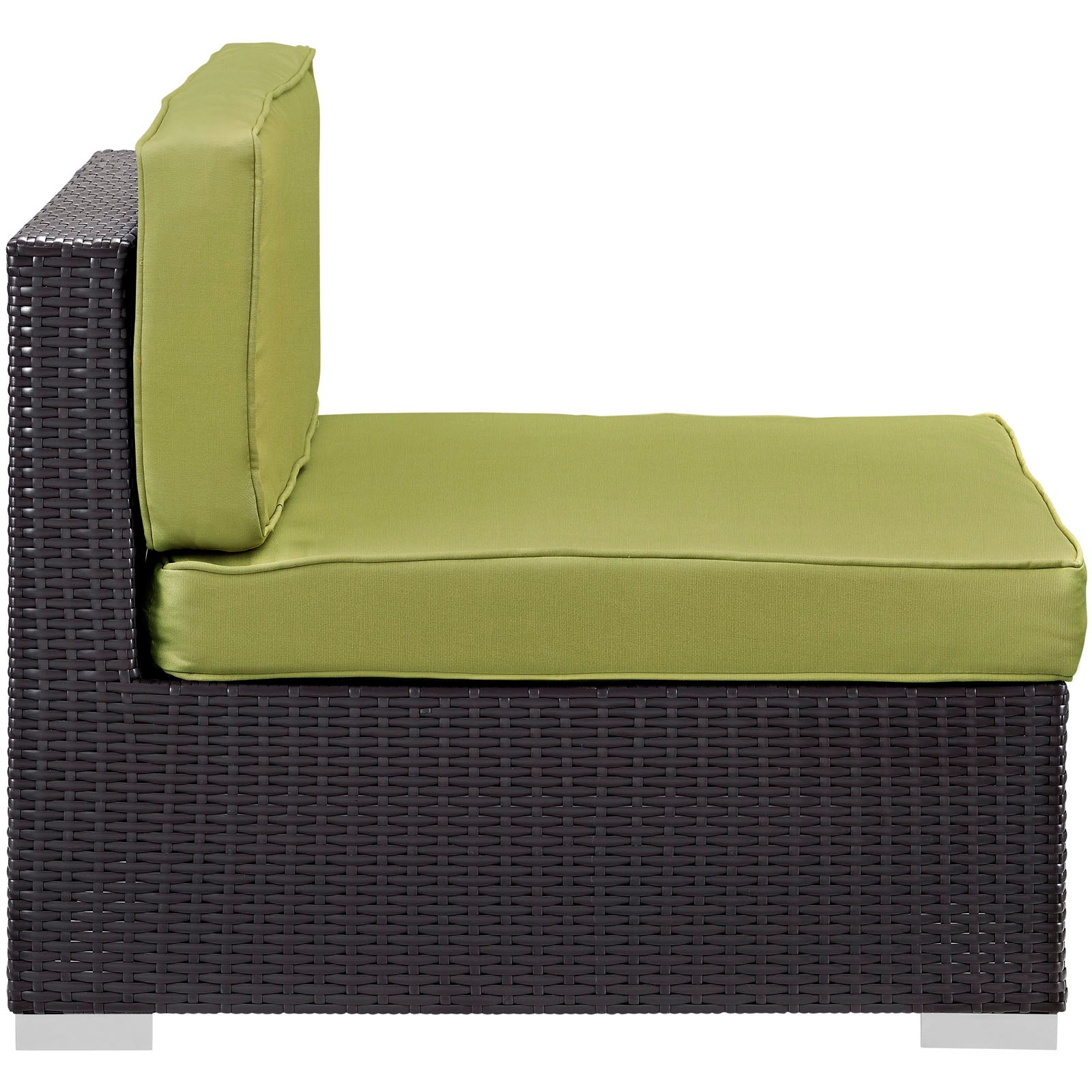 outdoor Outdoor Patio Armless Chair Set of 2