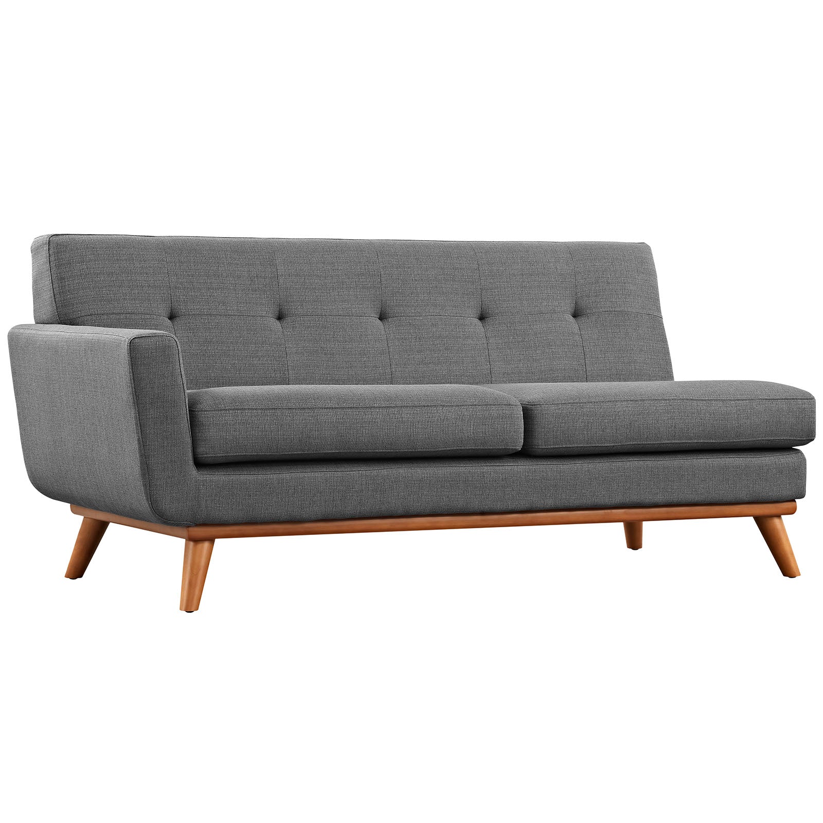 Engage Left-Arm Upholstered Fabric Loveseat - EEI-1795-DOR