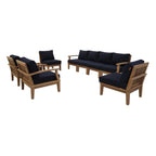 outdoor 8 Piece Outdoor Patio Teak Set