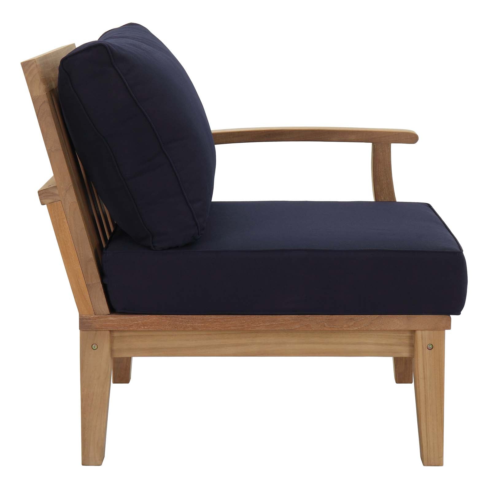 outdoor 4 Piece Outdoor Patio Teak Set