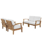 outdoor 4 Piece Outdoor Patio Teak Set