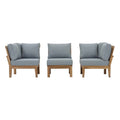 outdoor 3 Piece Outdoor Patio Teak Set
