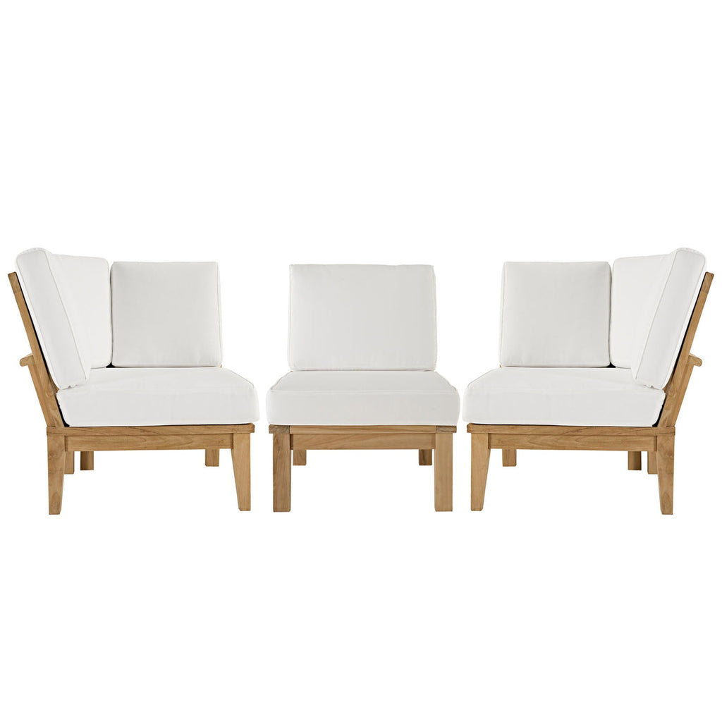 outdoor 3 Piece Outdoor Patio Teak Set