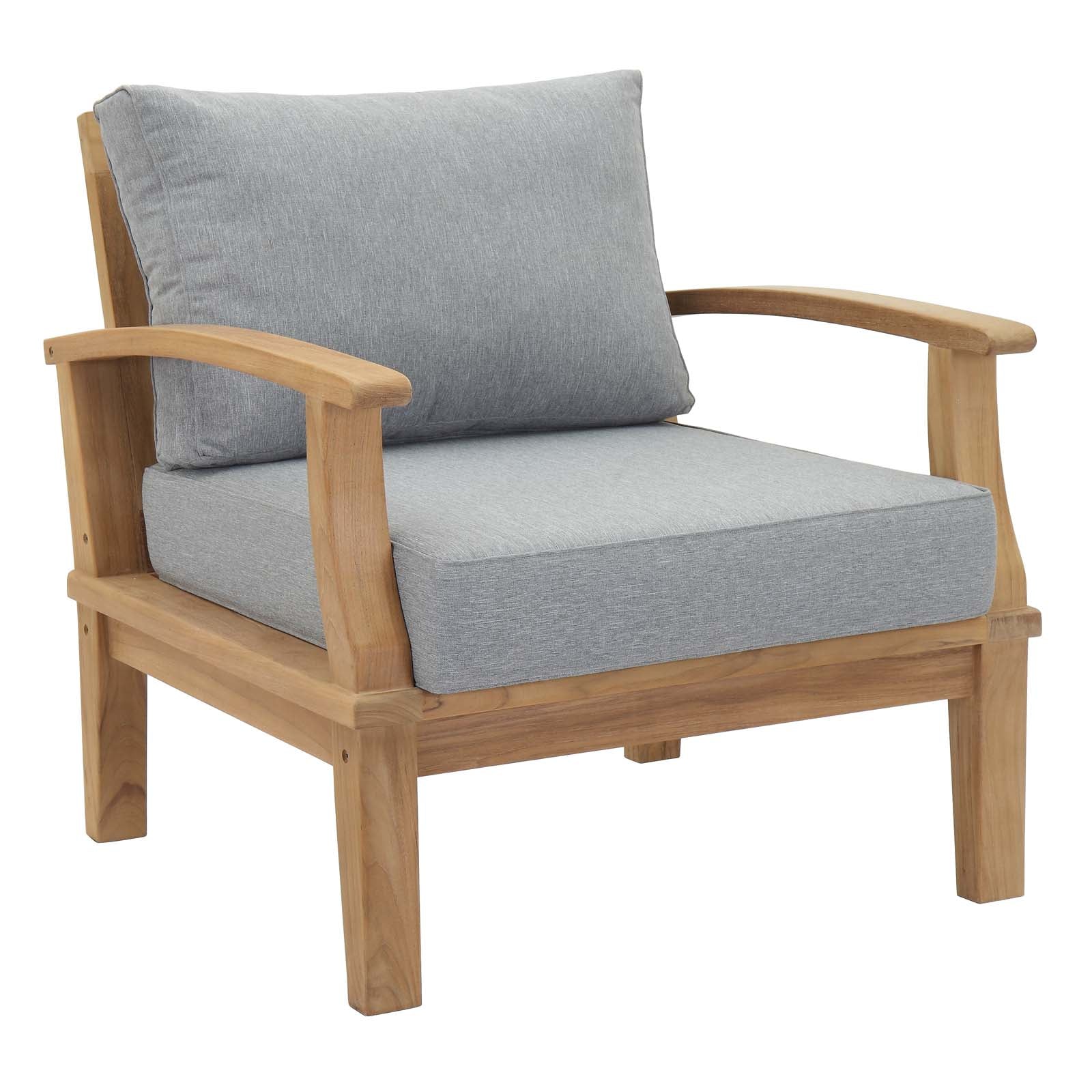 outdoor 2 Piece Outdoor Patio Teak Set
