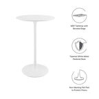 Lippa Round Wood Bar Table