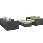 outdoor 5 Piece Outdoor Patio Sunbrella® Sectional Set