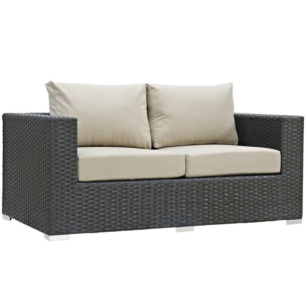 outdoor 5 Piece Outdoor Patio Sunbrella® Sectional Set