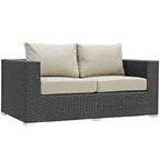 outdoor 5 Piece Outdoor Patio Sunbrella® Sectional Set