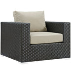 outdoor 5 Piece Outdoor Patio Sunbrella® Sectional Set